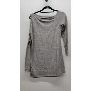 GO COUTURE Cold Shoulder Long Sleeve Top Small